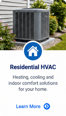 Fenwick HVAC service card: Residential HVAC
